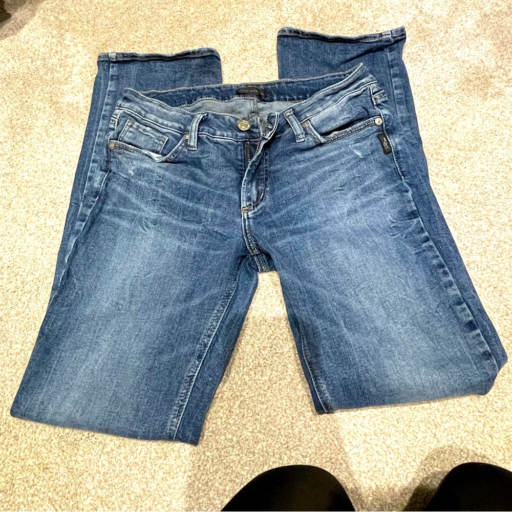 Silver jeans